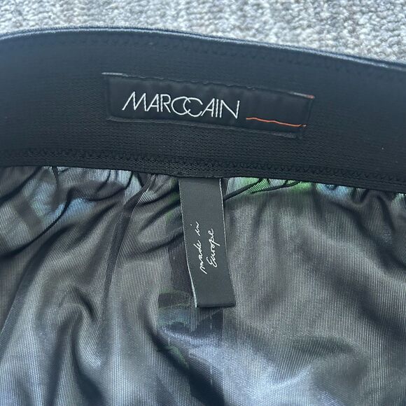 Marc Cain Fun Neon black/white pattern skirt, fully lined, size 6 - Picture 5 of 10